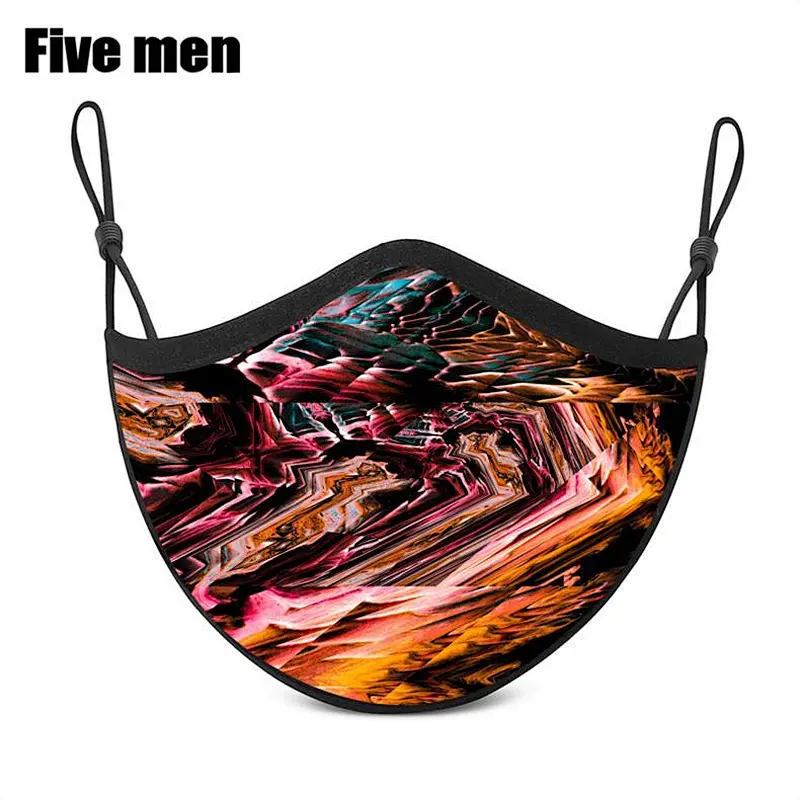 Five Men Street Style Wholesale Silver Ion Cool Fashion Party Face Cover