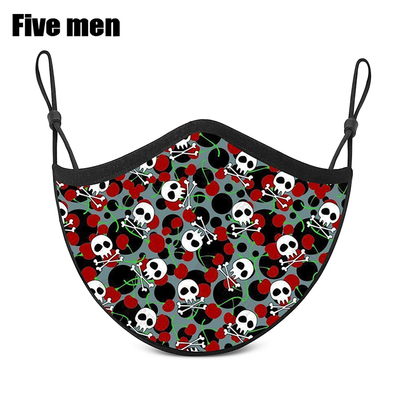 Five Men Special Design Custom Logo Silver Ion Adjustable Party Mouth Muffle