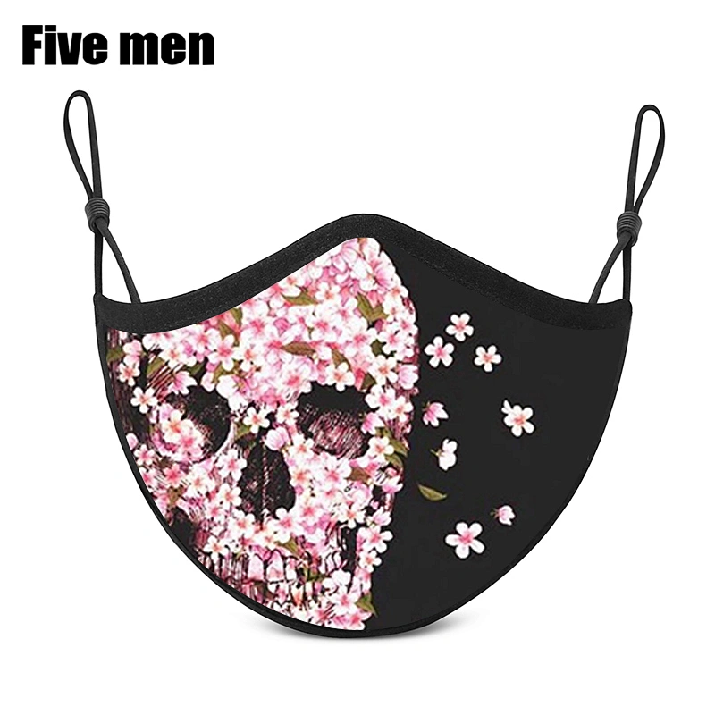 Five Men Not Restraint Comfortable Custom Silver Ion Party Face Protection Cover
