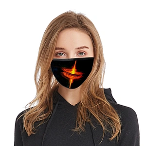 Five men custom reusable good breathable sublimation face cover for party