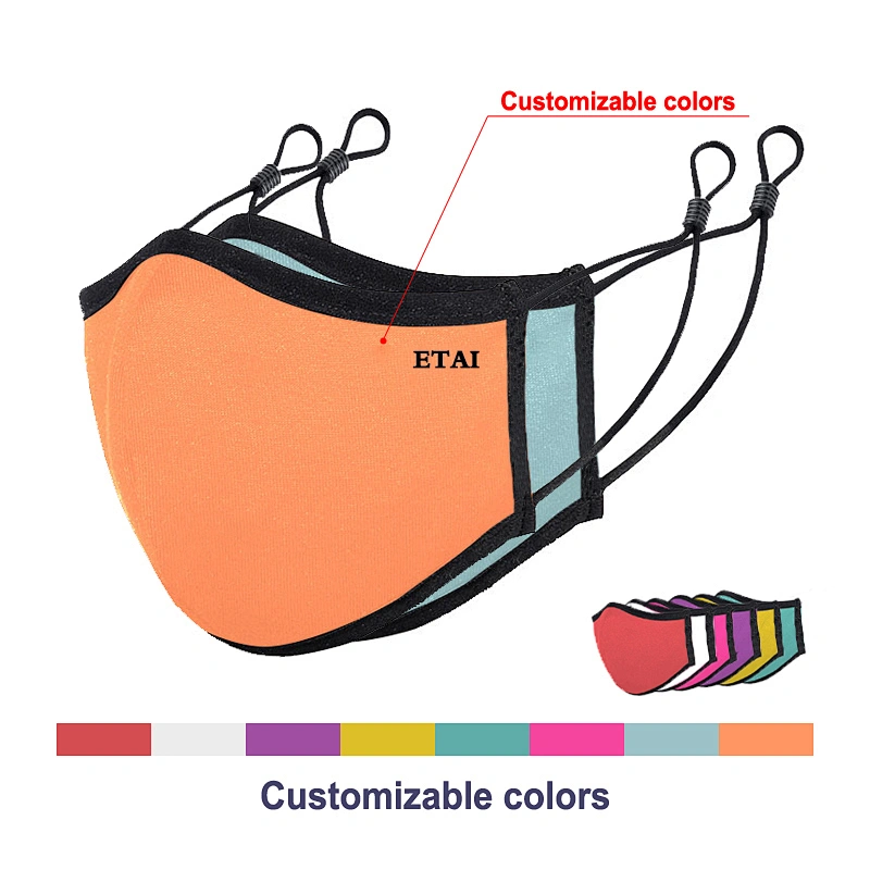 Five Men Custom Made Party Mouth Muffle Silver Ion Wholesale Protective Comfy Cotton Mouth Muffle