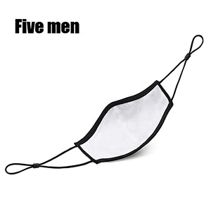 Five men silver ion cotton personalization sport wear fashionable and washable party face cover