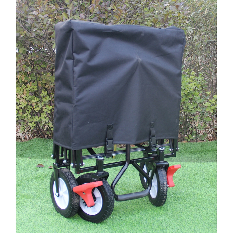 FOLDING WAGON WITH BRAKES