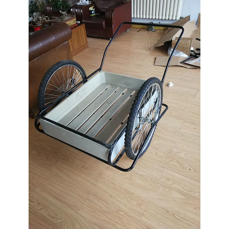 Trailer with Wooden tray