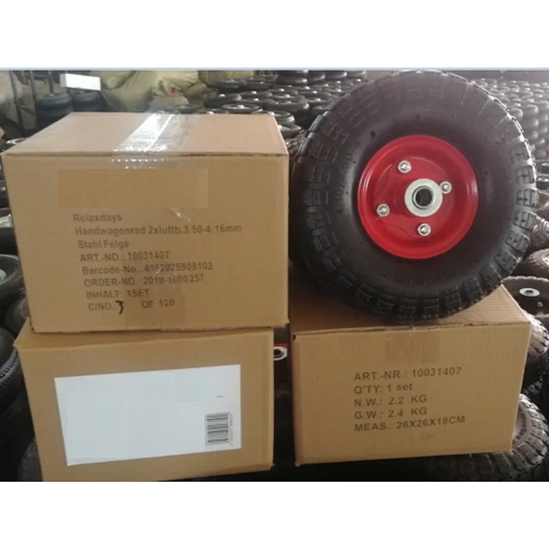 RUBBER PNEUMATIC WHEEL