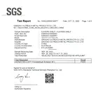 formaldehyde test report for shelf (MDF)