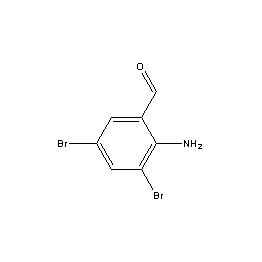 2-Amino-3,5-dibromobenzaldehyde