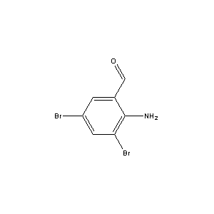 2-Amino-3,5-dibromobenzaldehyde