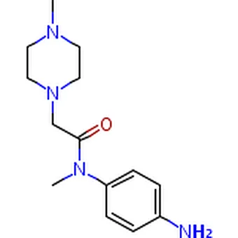 N-(4-aminophenyl)-N-methyl-2-(4-methylpiperazin-1-yl)acetamide