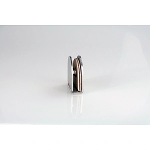 Glass Partition Brace Glass to Glass Stainless Steel Clip