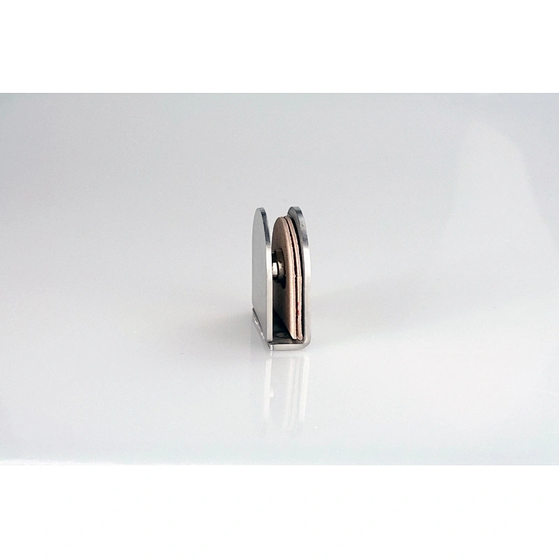 Glass Partition Brace Glass to Glass Stainless Steel Clip