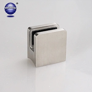 Ladder railing clamp railing glass clip tube and glass connector