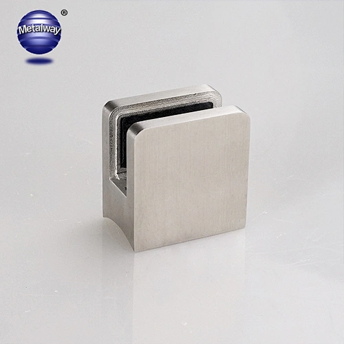Ladder railing clamp railing glass clip tube and glass connector