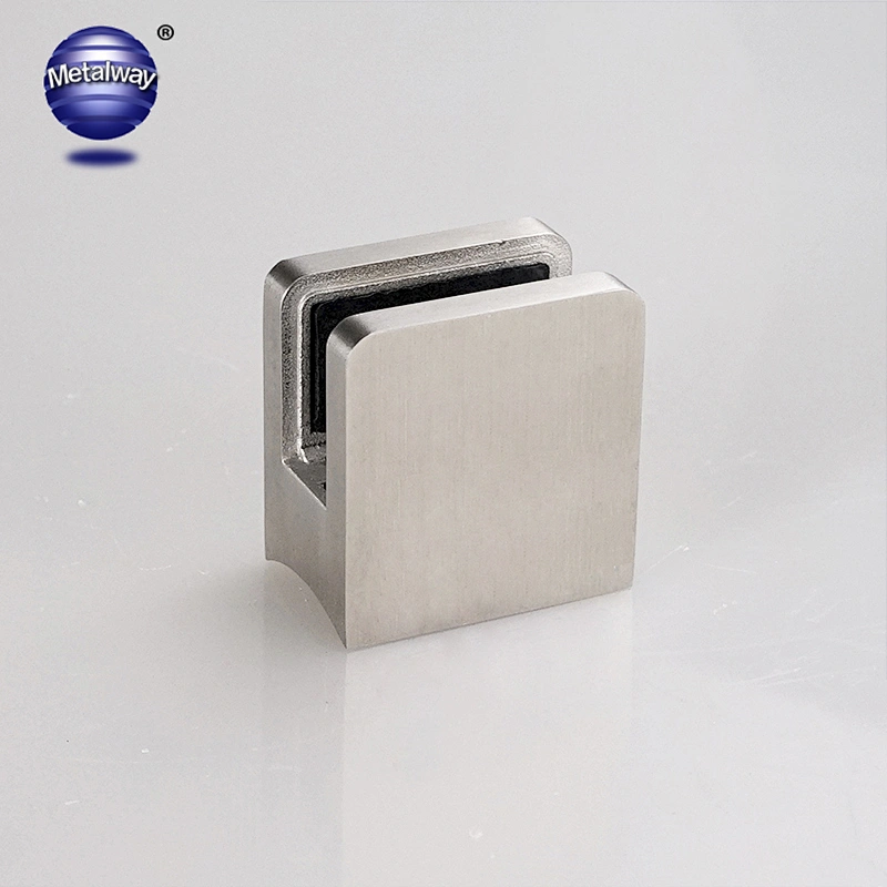 Ladder railing clamp railing glass clip tube and glass connector