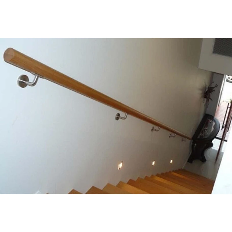 stainless steel handrail glass wall mount bracket