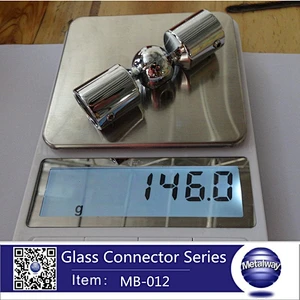 adjustable tube connector brass shower room glass door round tube connector