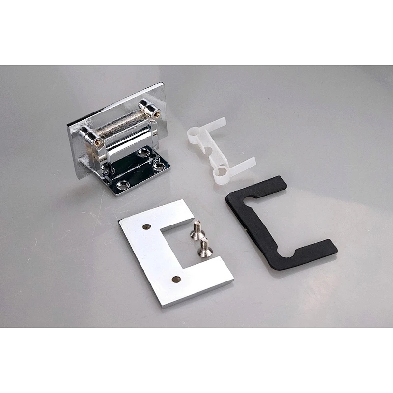 90 degree wall to glass door hinge Mirror finish