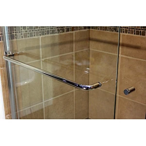 stainless steel shower door pull handle hardware