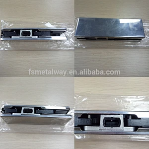 Factory Wholesale Stainless Steel 304 316 bottom glass door patch fittings in China