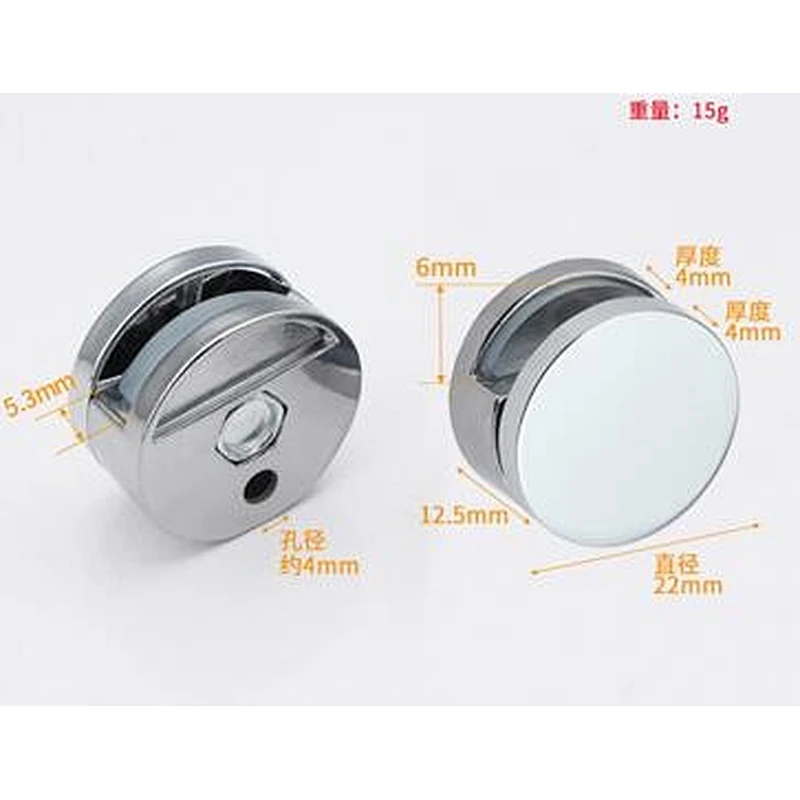 furniture railing bath shower room glass panels holding clips