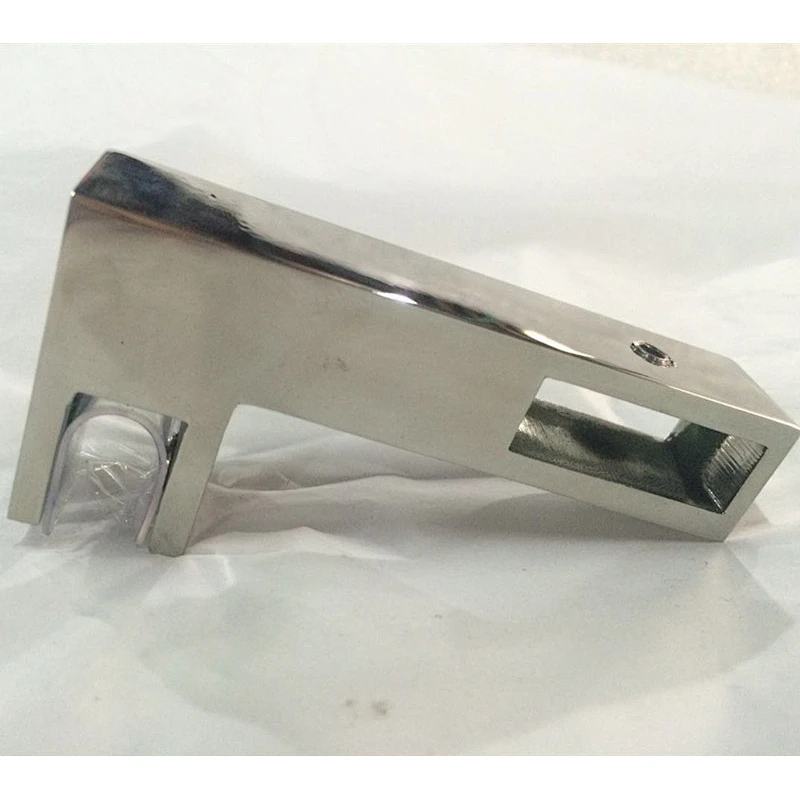 stainless steel tube glass connector square