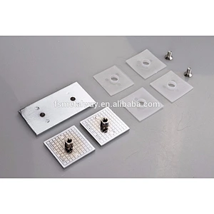 wall mount clamps | glass to glass clamps | glass holding clips
