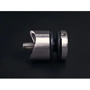 stainless steel stain standoff finish long screw glass handrail holder clamp