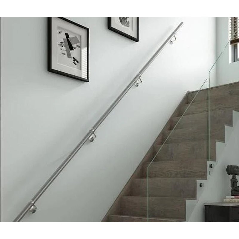 stainless steel handrail glass wall mount bracket