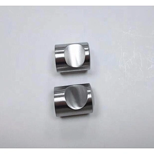 Solid Stainless Steel Taper Head Shower Room Glass Door Solid Door Knobs Pull Handle