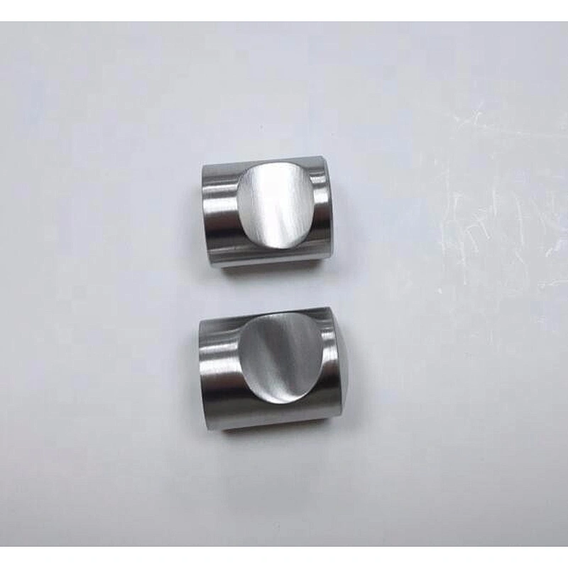 Solid Stainless Steel Taper Head Shower Room Glass Door Solid Door Knobs Pull Handle