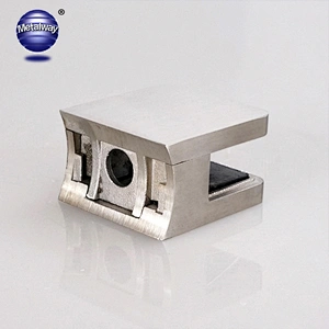 Ladder railing clamp railing glass clip tube and glass connector