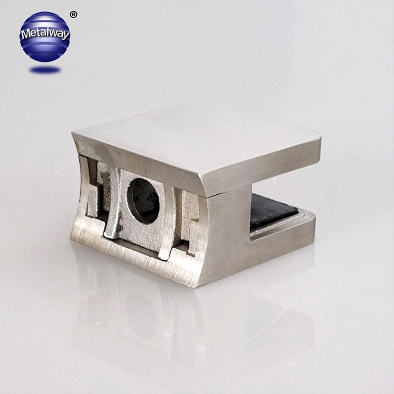 Ladder railing clamp railing glass clip tube and glass connector