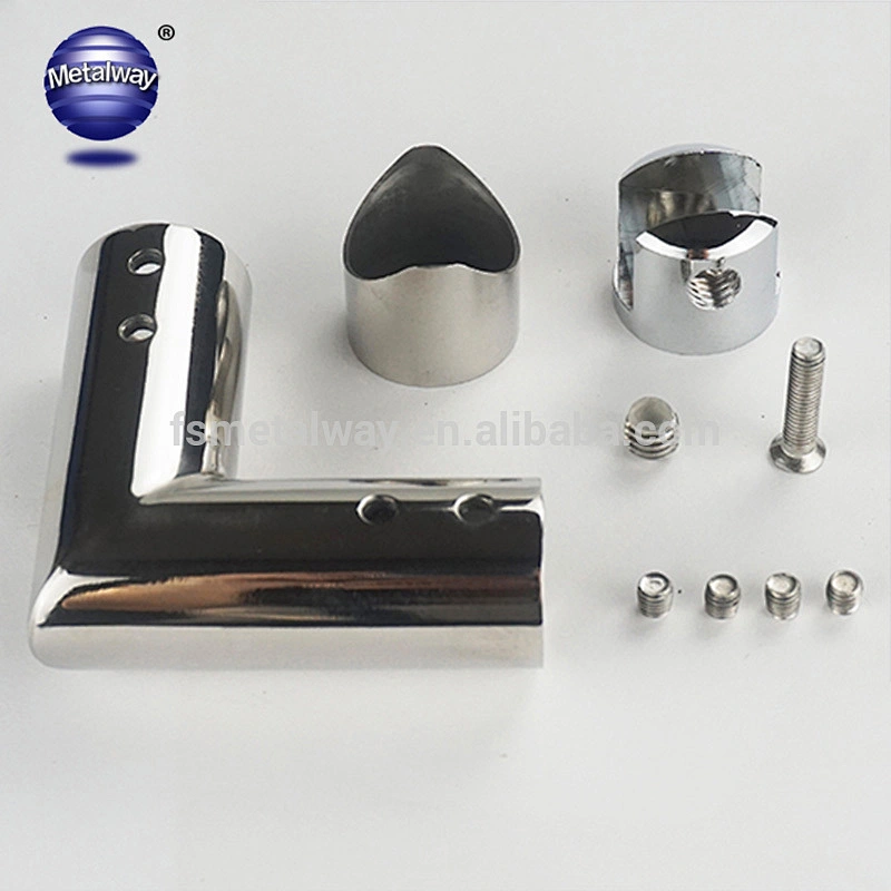 Round tube holder frame connecting hardware 90 degree connecting tube tool
