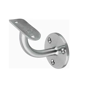 Stainless Steel Glass Railing Wall Mounted LED Handrail Support Bracket