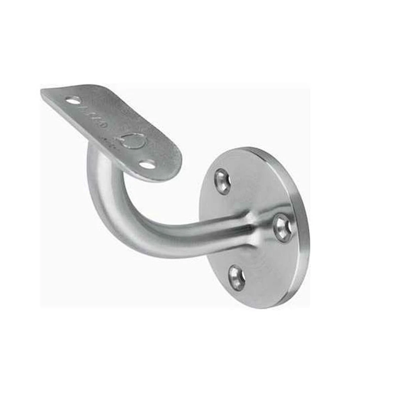 Stainless Steel Glass Railing Wall Mounted LED Handrail Support Bracket