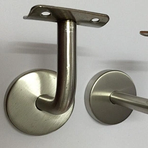 stainless steel 316 stain finish brackets for holding glass