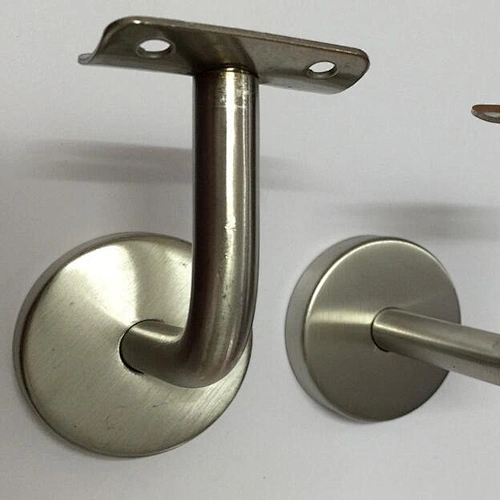 stainless steel 316 stain finish brackets for holding glass