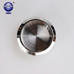 Sliding glass door handle flush recessed handle round metal pull handle
