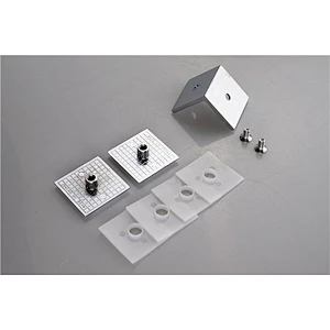 90 Degree Zinc Alloy Glass to Glass Bracket Clamp