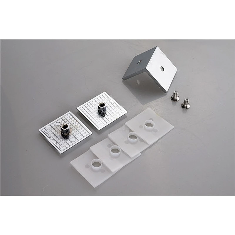 90 Degree Zinc Alloy Glass to Glass Bracket Clamp