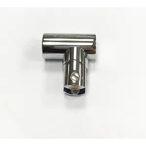 Shower Room  Round Rod Tube T-Shape Connector