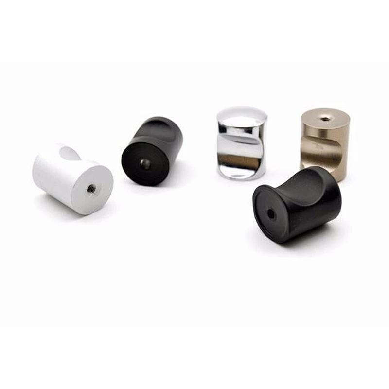 Solid Stainless Steel Taper Head Shower Room Glass Door Solid Door Knobs Pull Handle