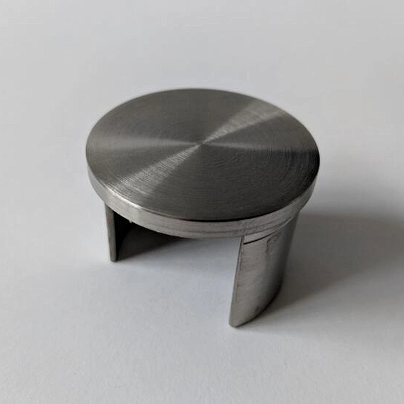 stainless steel handrail end cap