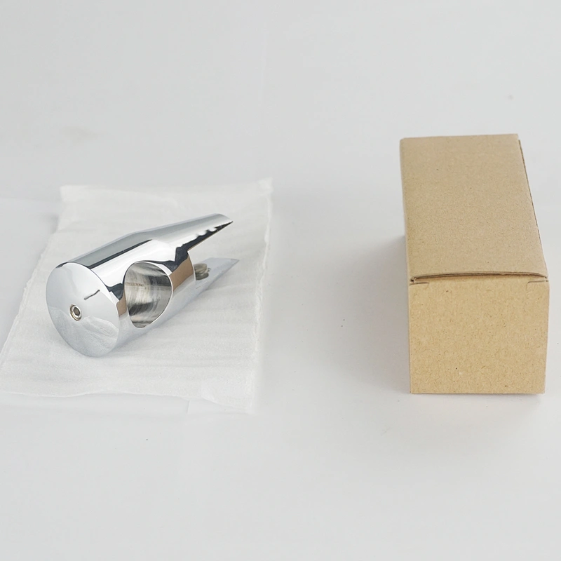 High Style Brass Handrail Tube Rob Clamp Connectors