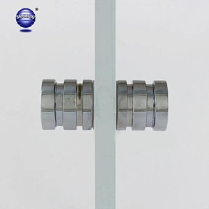 Stainless Steel Back To Back Round Pull Door Handles