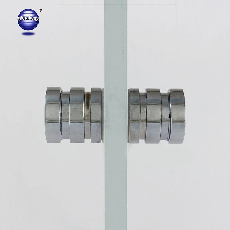 Stainless Steel Back To Back Round Pull Door Handles