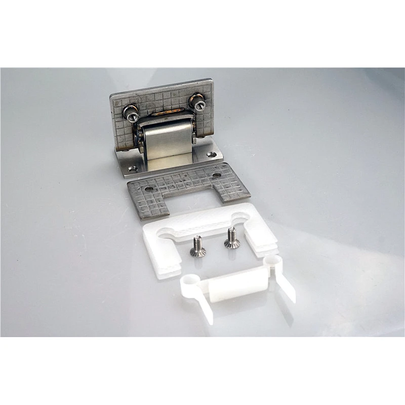 stainless steel 90 degree spring shower glass door hinge