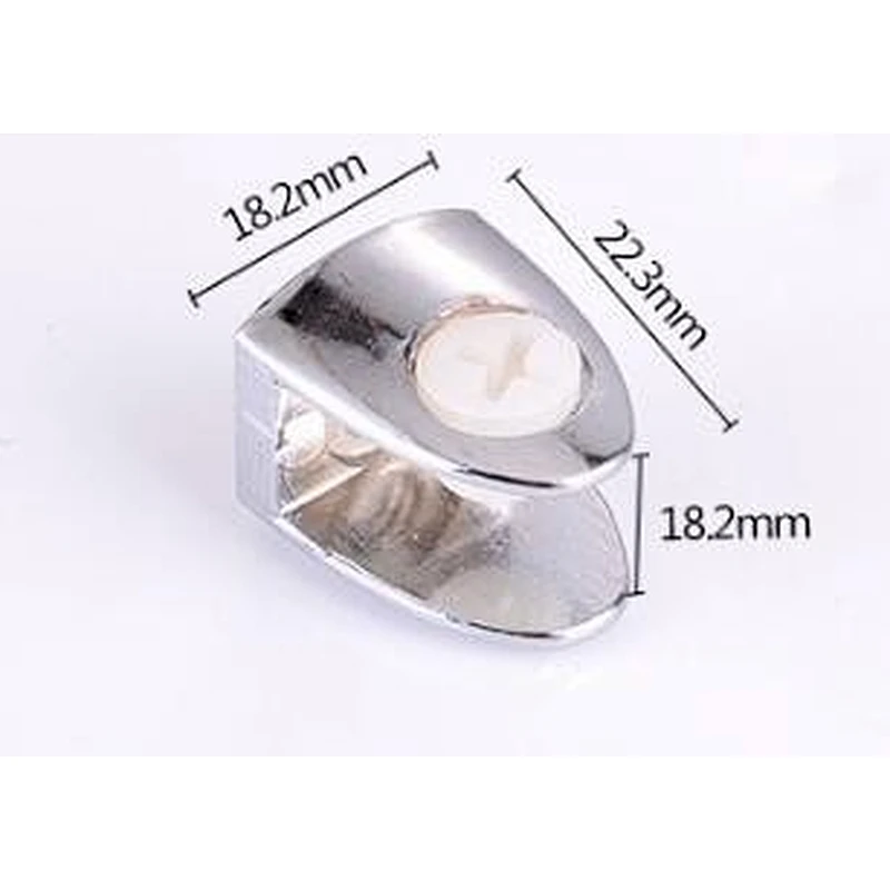zinc alloy chrome glass clips panel glass clamps