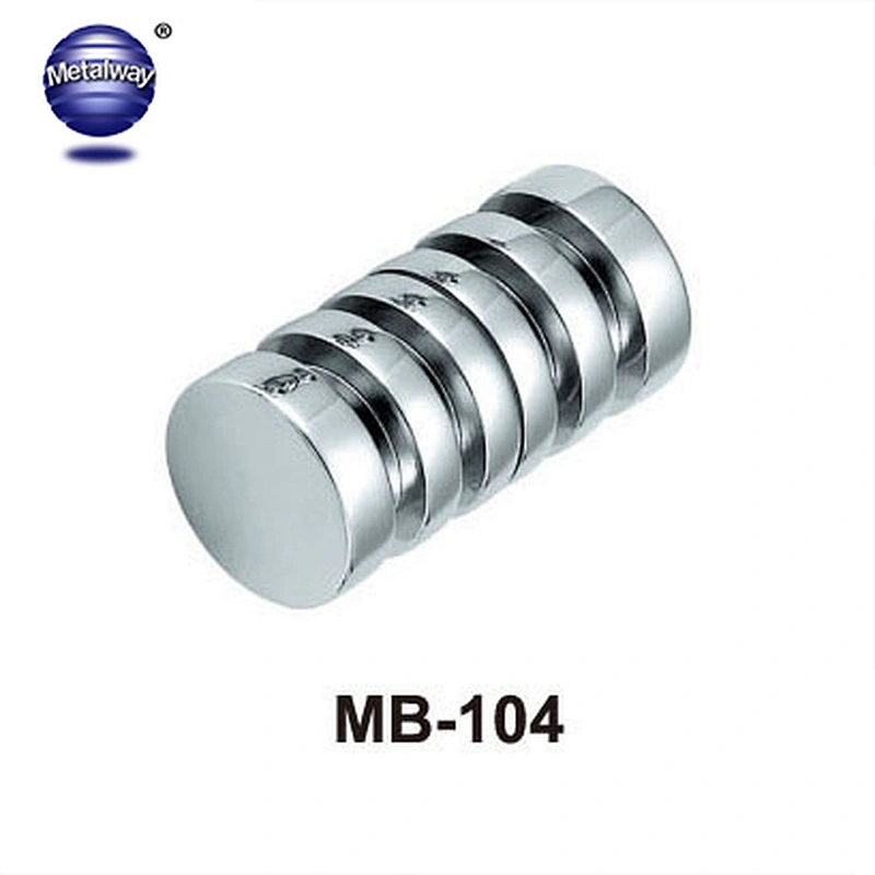 Stainless Steel Back To Back Round Pull Door Handles