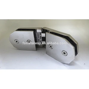 metal polish chrome glass shower hardware hinges